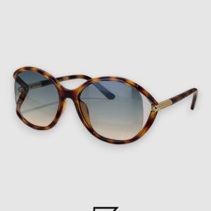 Tom Ford FT1090 Rainbow Lenses and Tiger Brown Frame - Image 1