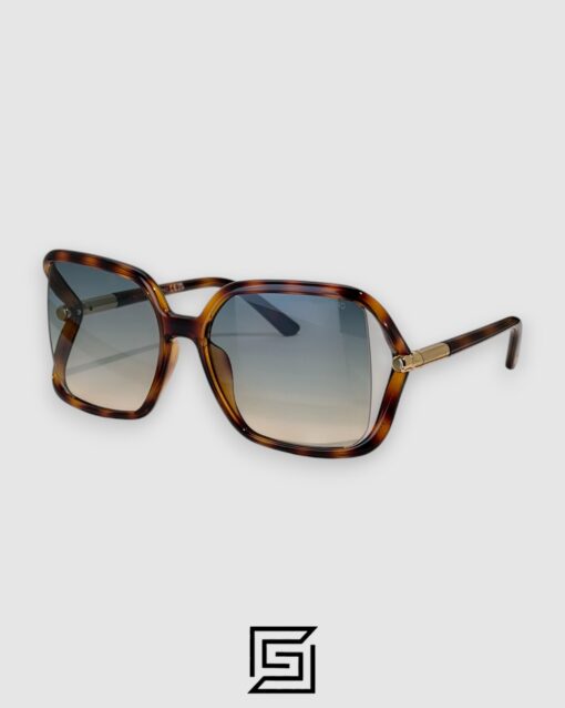 Tom Ford FT1089 Rainbow Lenses and Tiger Brown Frame
