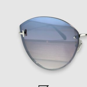 Tom Ford FT1106 Silver Mirror Lenses and Silver Frame - Image 7