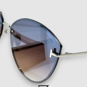 Tom Ford FT1106 Silver Mirror Lenses and Silver Frame - Image 6