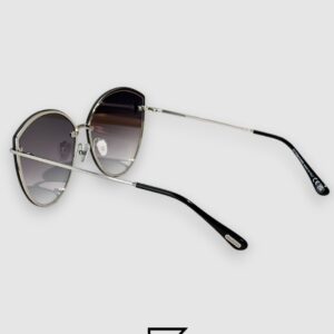 Tom Ford FT1106 Silver Mirror Lenses and Silver Frame - Image 3