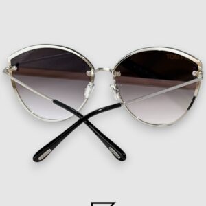 Tom Ford FT1106 Silver Mirror Lenses and Silver Frame - Image 4