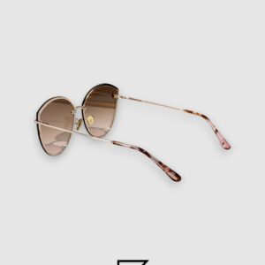 Tom Ford FT1106 Brown Mirror Lenses and Gold Frame - Image 4