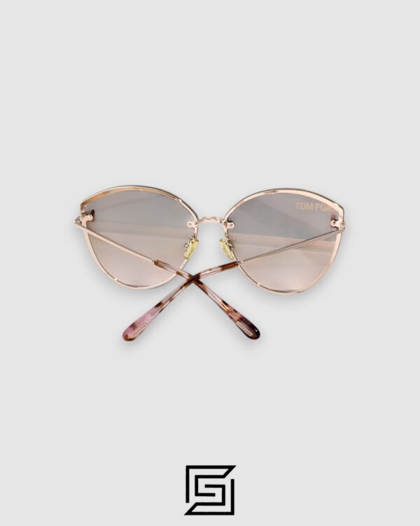 Tom Ford FT1106 Brown Mirror Lenses and Gold Frame
