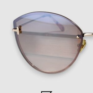 Tom Ford FT1106 Brown Mirror Lenses and Gold Frame - Image 8