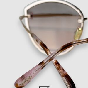 Tom Ford FT1106 Brown Mirror Lenses and Gold Frame - Image 5
