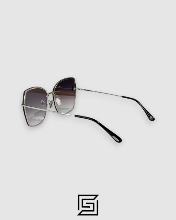 Tom Ford FT1107 Silver Mirror Lenses and Silver Frame
