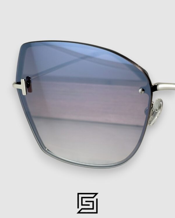 Tom Ford FT1107 Silver Mirror Lenses and Silver Frame