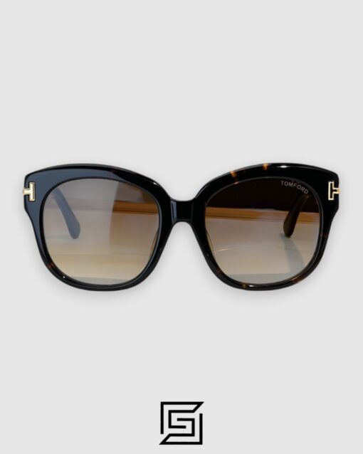Alternative view of Tom Ford FT1235 Honey Lenses and Tiger Brown Frame