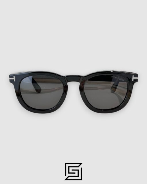 Alternative view of Tom Ford Clip On TF5993 Black Lenses and Black Frame