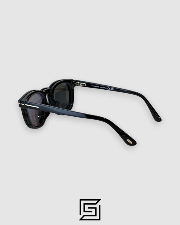 Tom Ford Clip On TF5993 Black Lenses and Black Frame