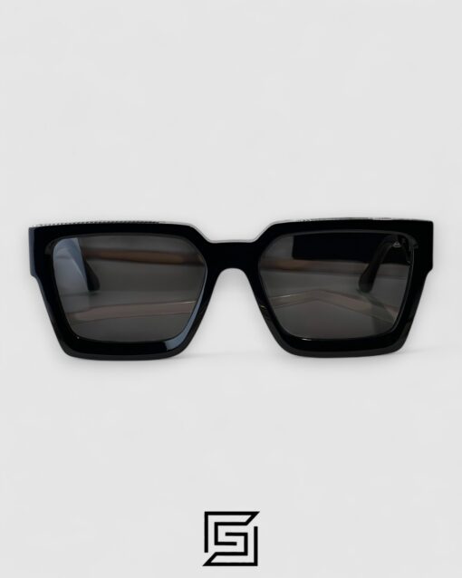 Alternative view of MAYBACH THE BOSS 1 Black Lenses Silver Black Frame