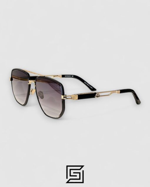 MAYBACH THE LENS Grey Lenses Gold Frame