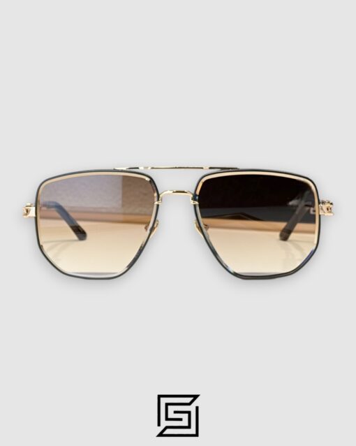 Alternative view of MAYBACH THE LENS Honey Lenses Gold Frame