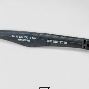 THE ARTIST 3 Black Leanses Gun Framless Marble Grey Arm - Image 8