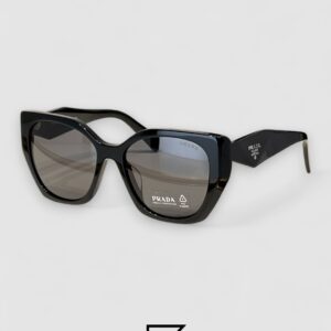 Prada SPR 19Z Black Lenses Black Frame - Image 1