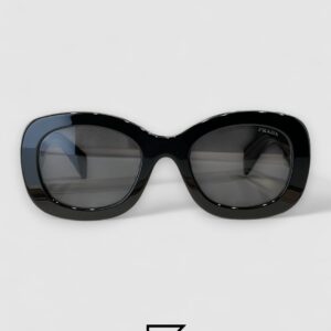 Prada PRA 13S Black Lenses Black Frame - Image 2