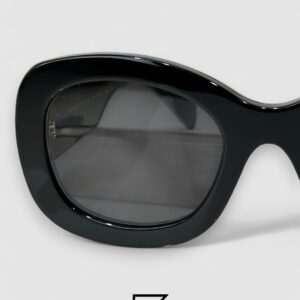 Prada PRA 13S Black Lenses Black Frame - Image 6