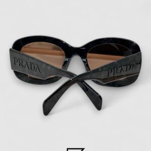 Prada PRA 13S Brown Lenses Marble Grey Frame - Image 4