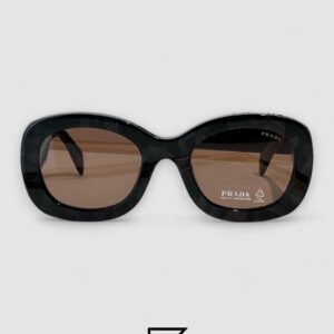 Prada PRA 13S Brown Lenses Marble Grey Frame - Image 2