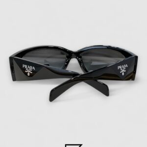 Prada SPR A14 Black Lenses Black Frame - Image 7