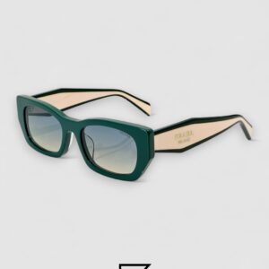 Prada PRB05 Grey Lenses Green Frame - Image 1