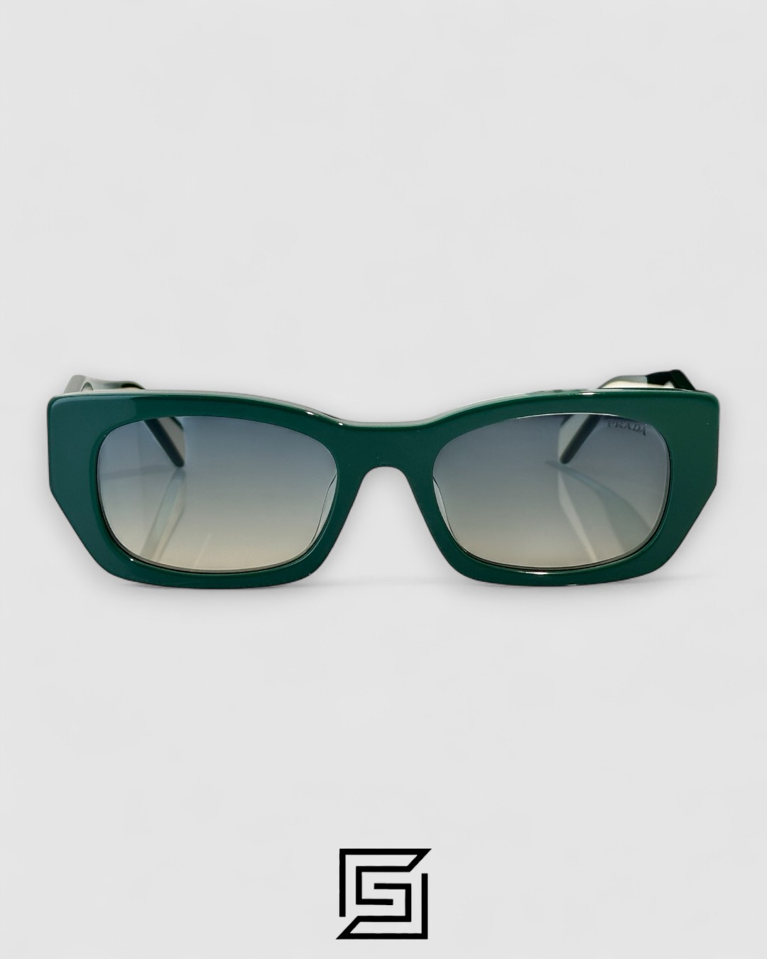 Prada PRB05 Grey Lenses Green Frame - Image 2