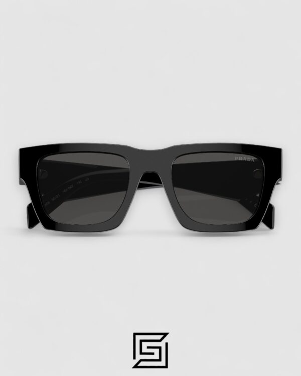 Prada SPR A06S Black Lenses Black Frame