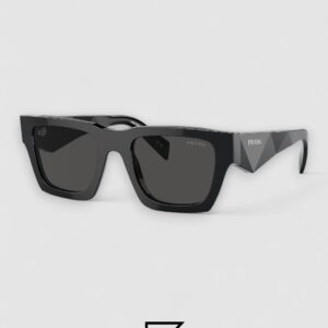 Prada SPR A06S Black Lenses Black Frame - Image 1