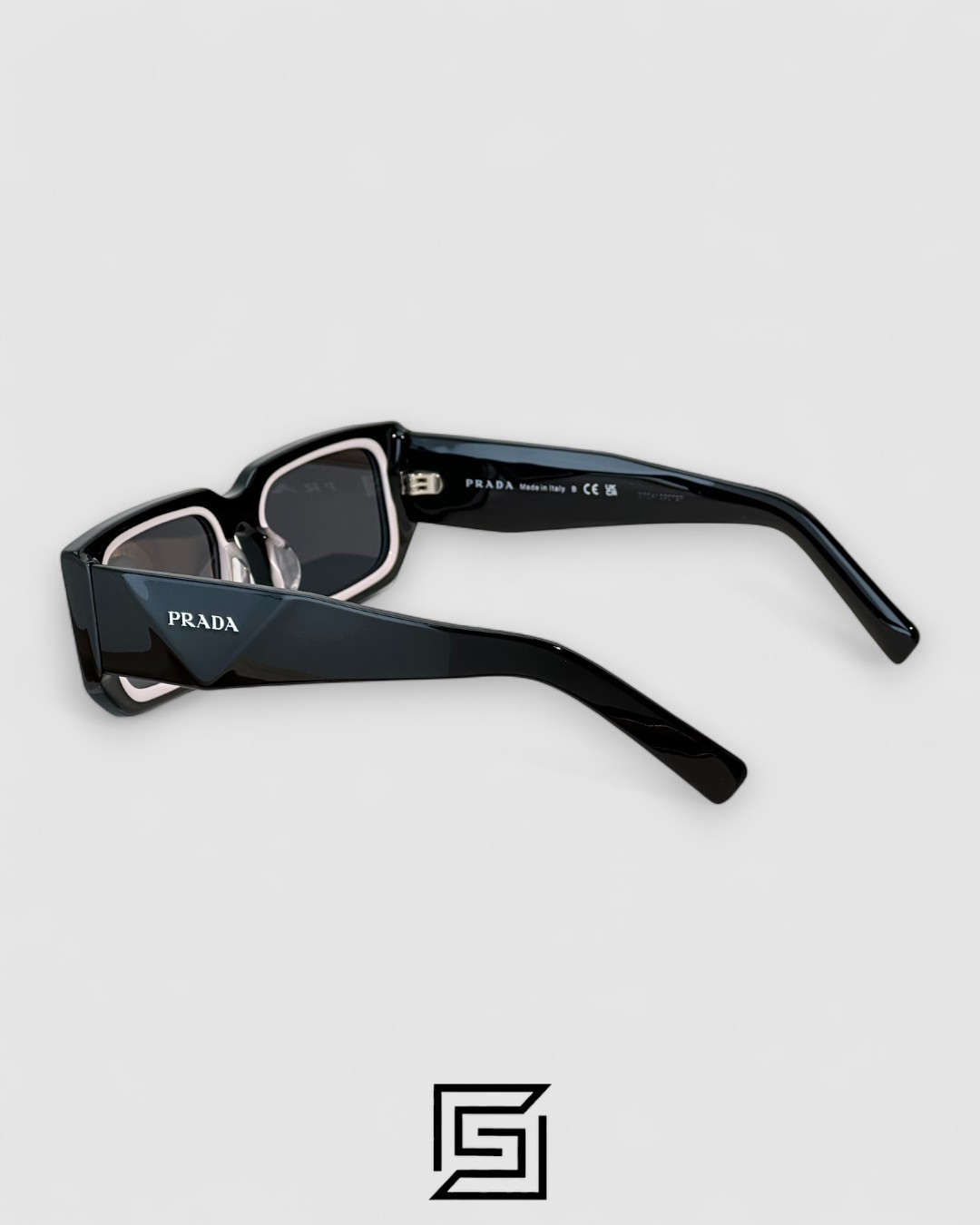 Prada SPR 06Y Black Lenses Black Frame - Image 3