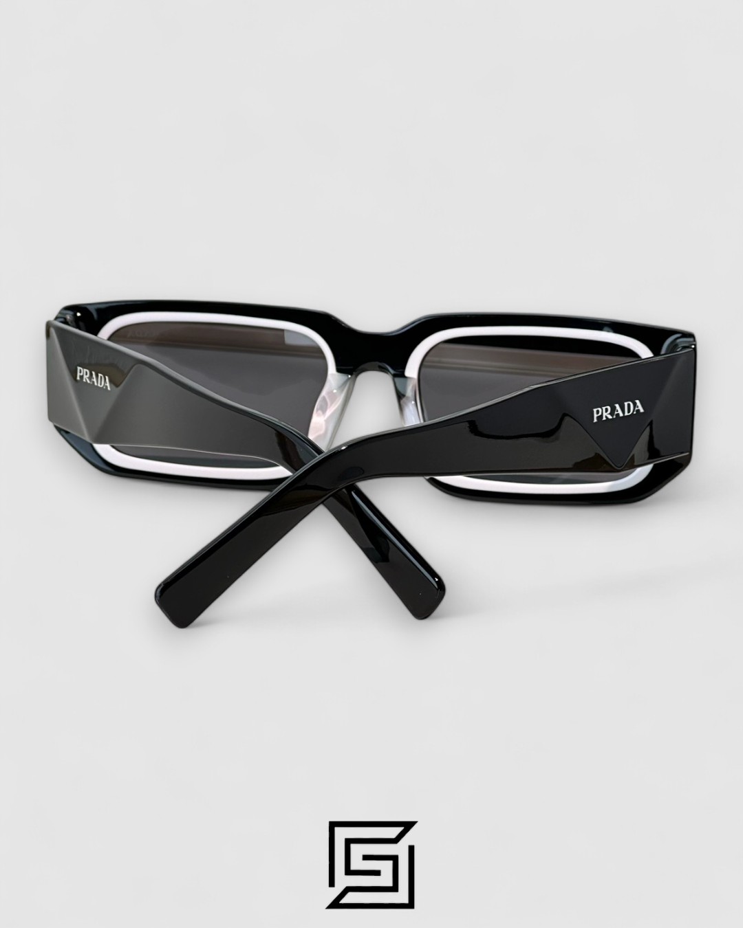 Prada SPR 06Y Black Lenses Black Frame - Image 4