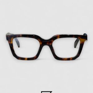 Prada VPR C08 Tiger Brown Acetate Full-Rim Luxury Optical Frame - Image 2