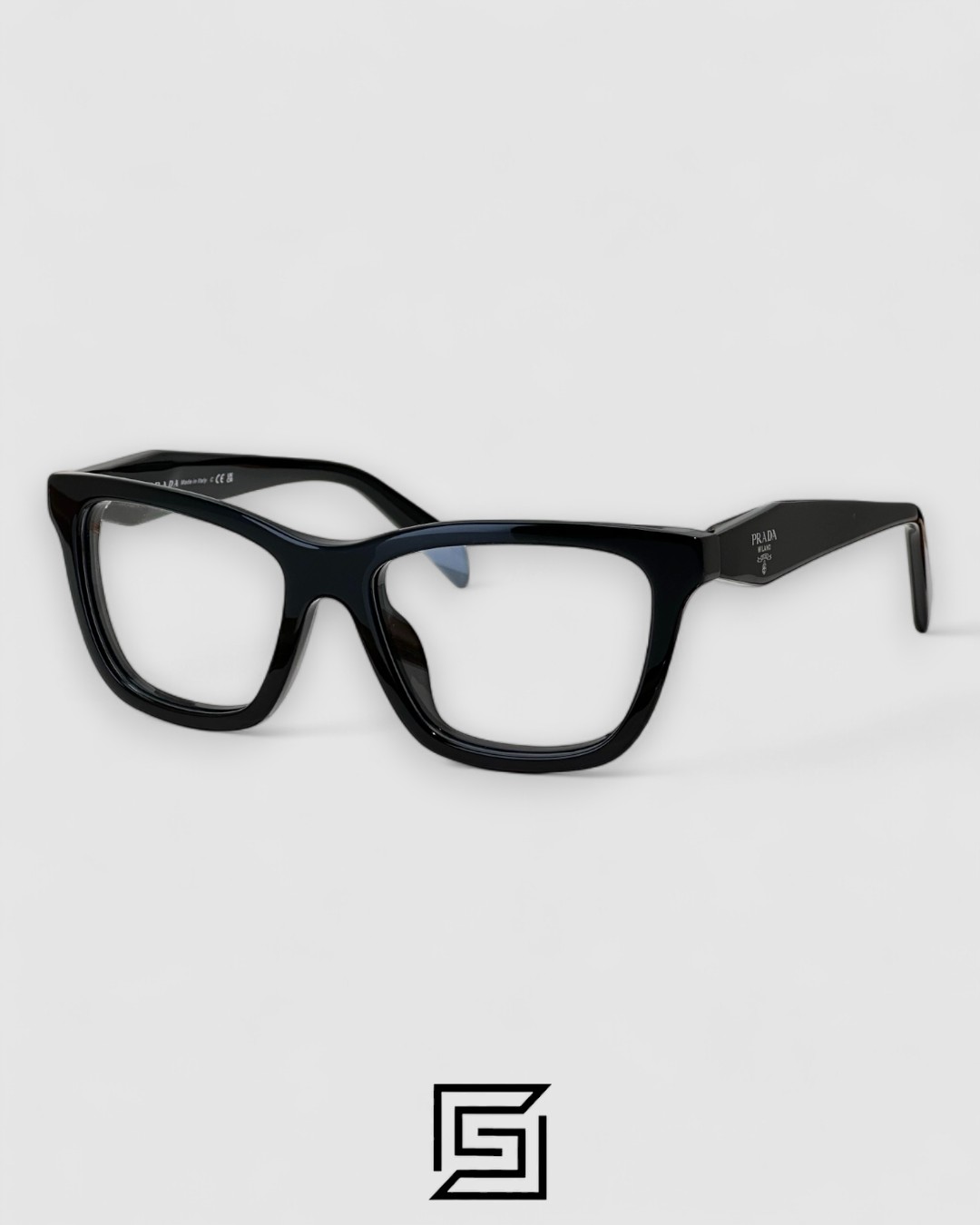 ⁦Prada VPR C10 Black Frame⁩ - الصورة ⁦1⁩