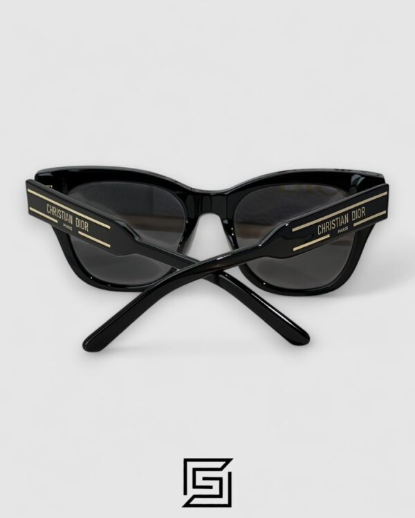 Dior Signature B4U Black Leanses Black Frame Gold Logo