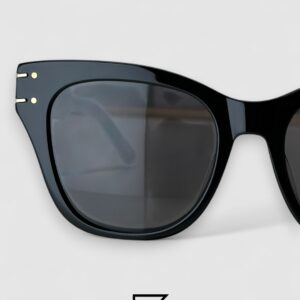⁦Dior Signature B4U Black Leanses Black Frame Gold Logo⁩ - الصورة ⁦6⁩