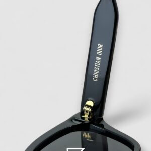 ⁦Dior Signature B4U Black Leanses Black Frame Gold Logo⁩ - الصورة ⁦7⁩