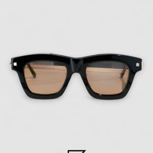⁦KUBRUAM Maske j2 Brown Leanses Black Frame⁩ - الصورة ⁦2⁩