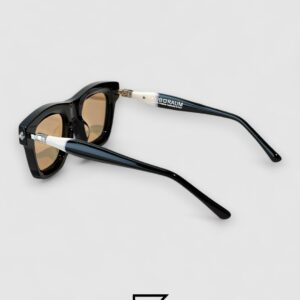 ⁦KUBRUAM Maske j2 Brown Leanses Black Frame⁩ - الصورة ⁦3⁩