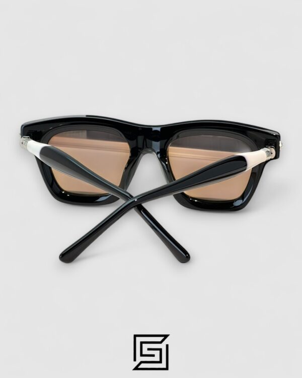 KUBRUAM Maske j2 Brown Leanses Black Frame