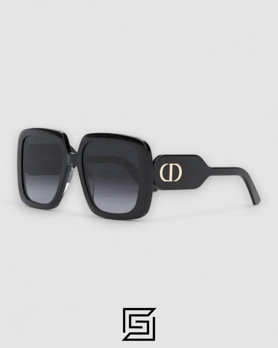 Dior Bobby S2U Grey Lenses Black Frame - Image 1