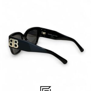 Balenciaga BB0323SK Black Lenses Black Frame - Image 3