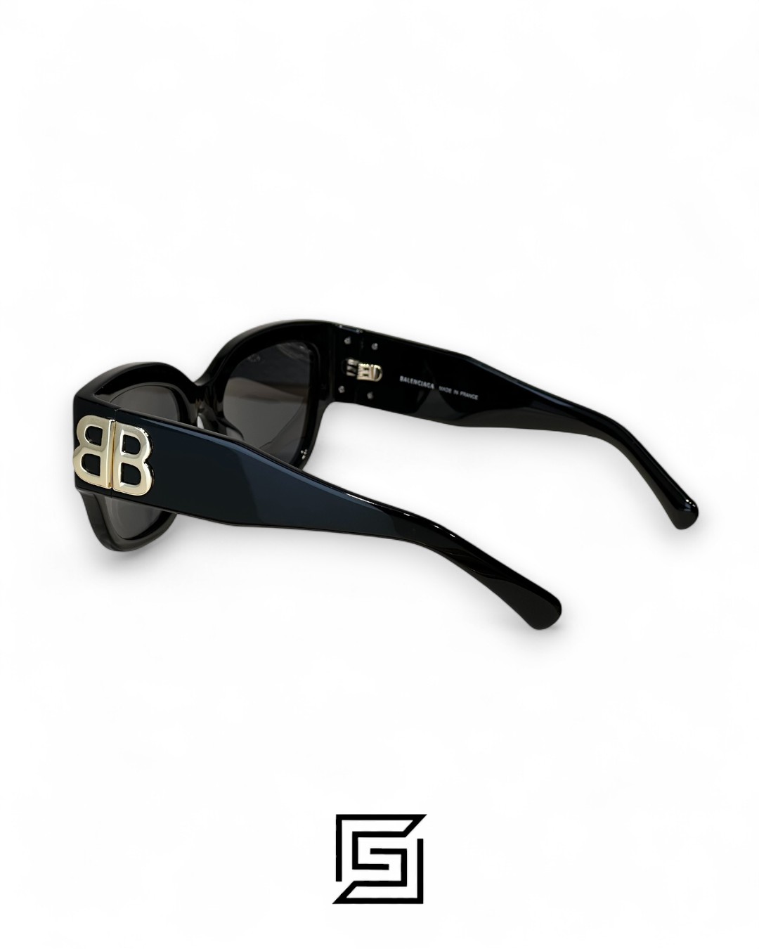 Balenciaga BB0323SK Black Lenses Black Frame - Image 3