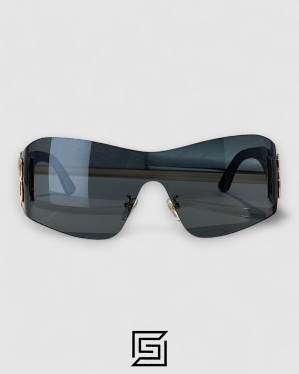 Balenciaga BB0359S Black Lenses Gold Logo