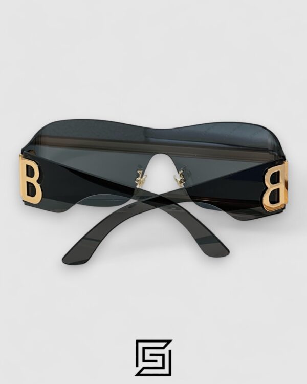 Balenciaga BB0359S Black Lenses Gold Logo