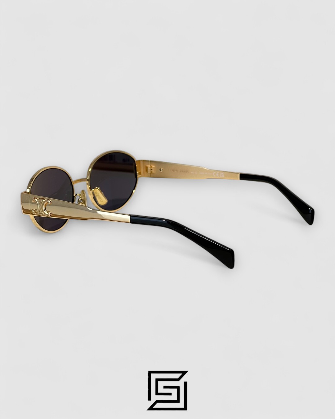 CELINE CL40235 Black Lenses Gold Frame - Image 3