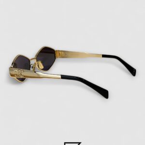 CELINE CL40254U Black Lenses Gold Frame - Image 2