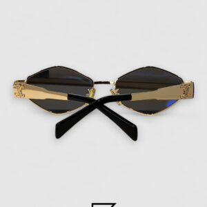 CELINE CL40254U Black Lenses Gold Frame - Image 3