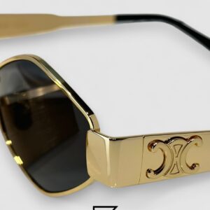 CELINE CL40254U Black Lenses Gold Frame - Image 4