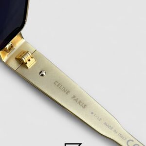 CELINE CL40254U Black Lenses Gold Frame - Image 7