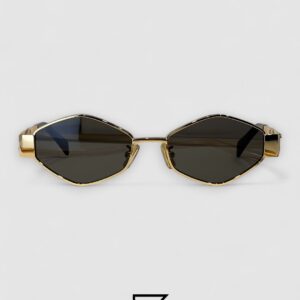 CELINE CL40254U Black Lenses Gold Frame - Image 1